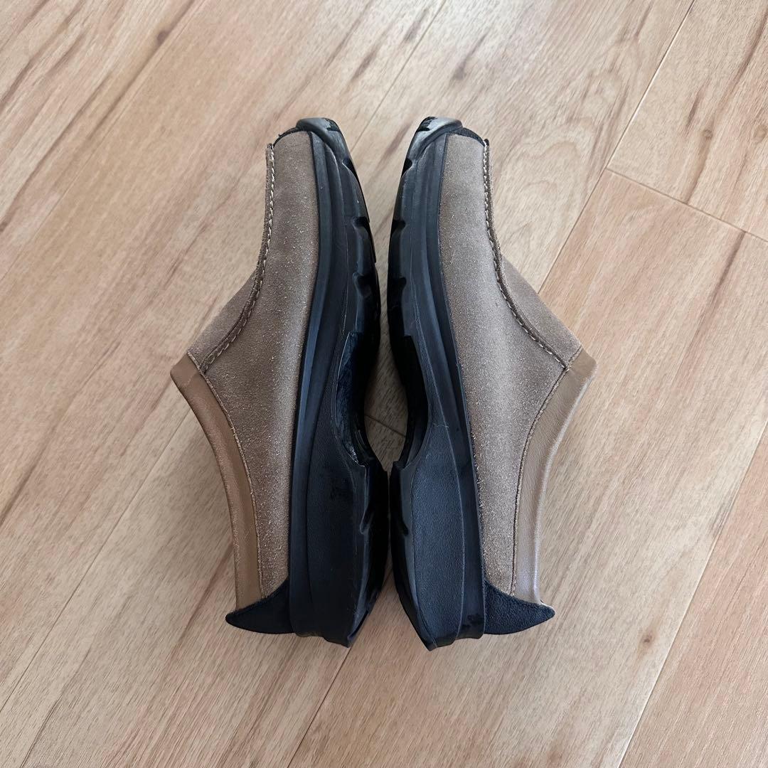 靴 \" Clarks \"Vintage Suede Leather Slip On