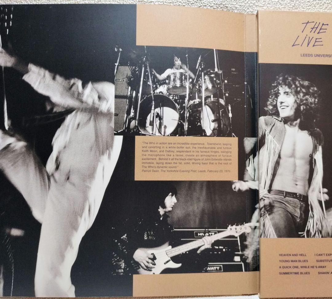 『ＴＨＥ・ＷＨＯ／ＬＩＶＥ・ＡＴ・ＬＥＥＤＳ』完全限定盤《米国盤》【中古品ＣＤ】