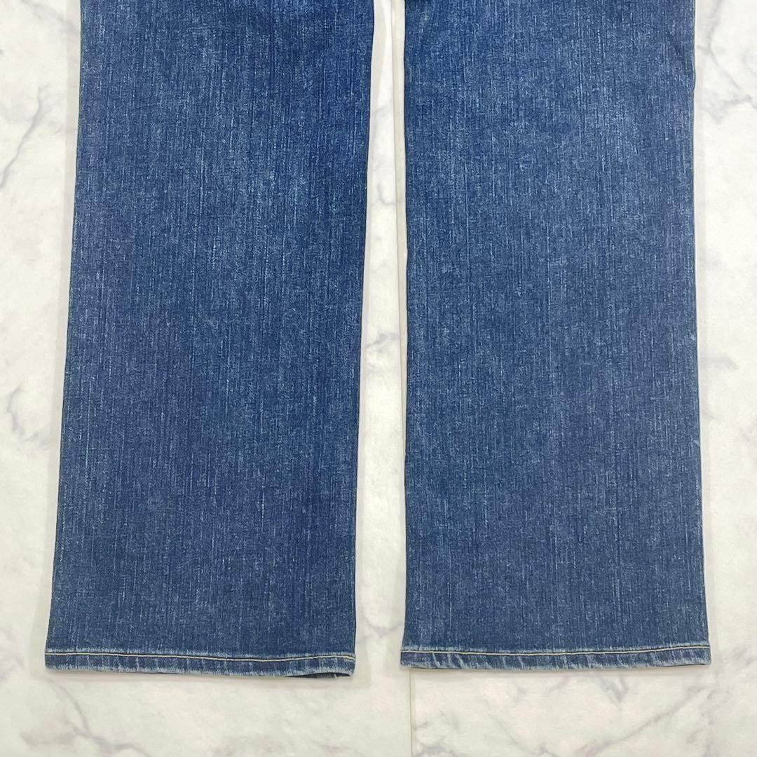 【美品】YANUK LOUISE PREMIUM2 ストレートデニムパンツ 23