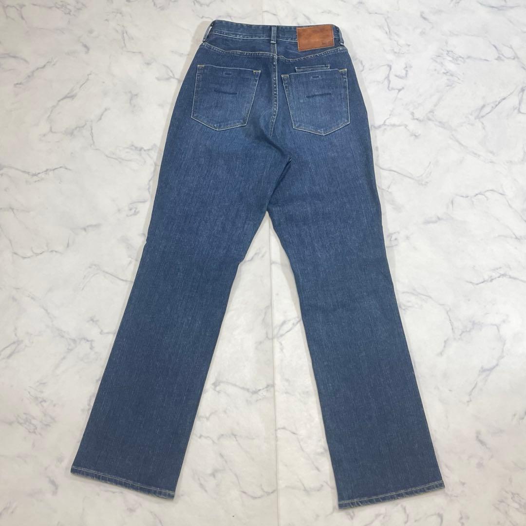 【美品】YANUK LOUISE PREMIUM2 ストレートデニムパンツ 23