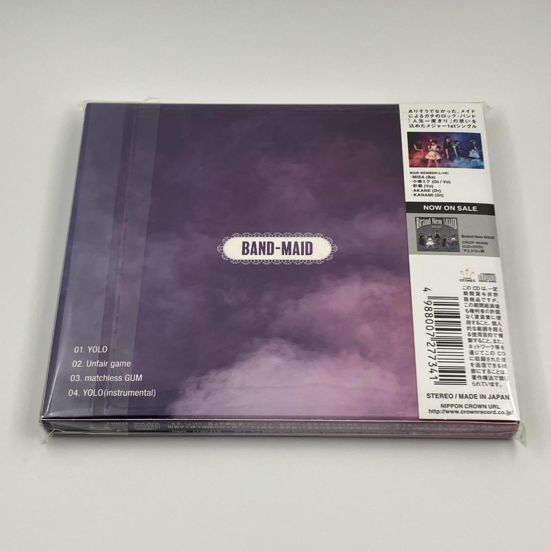 新品未開封 BAND-MAID YOLO 初回限定盤 CD＋バンドスコア