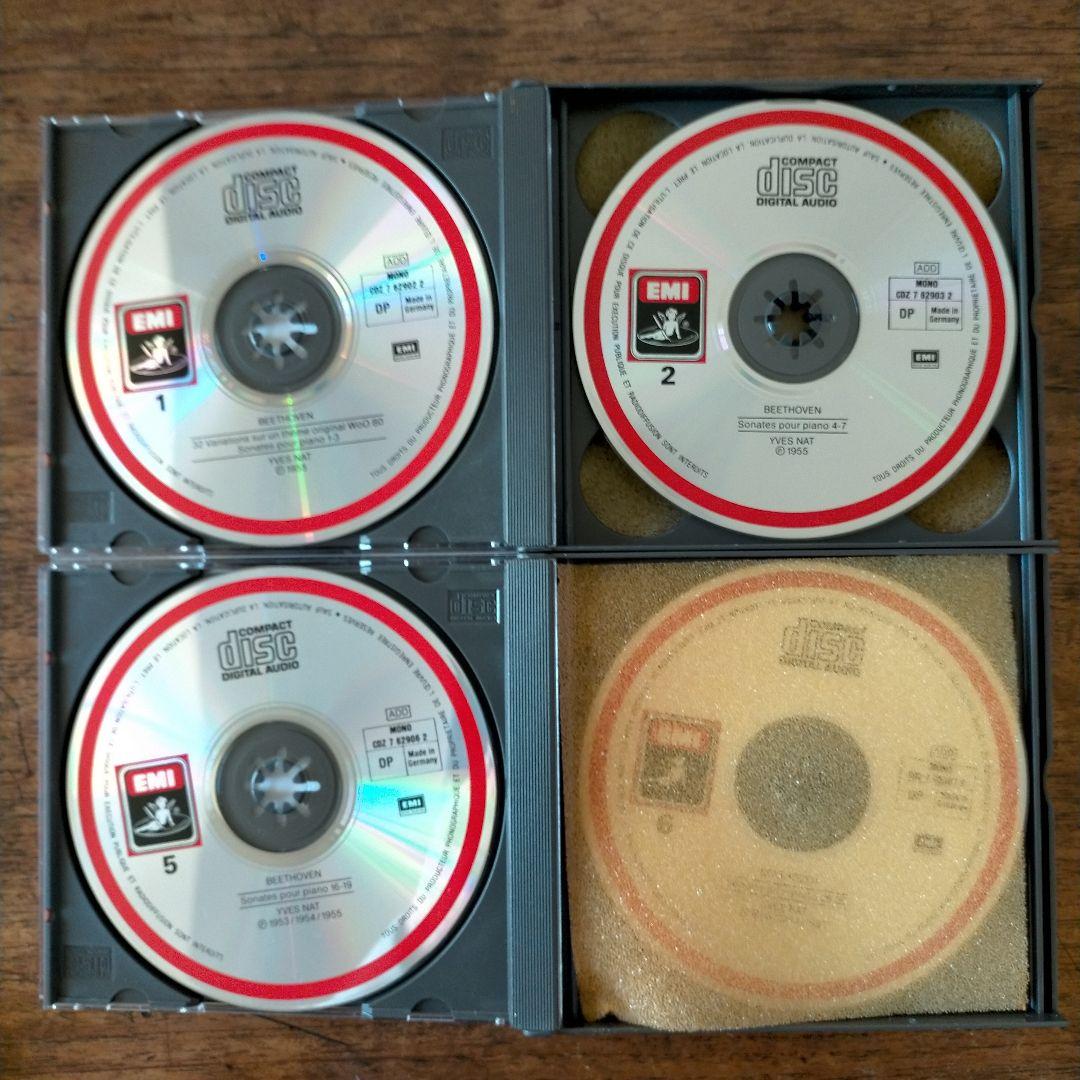ベ－ト－ヴェン ピアノソナタ全集 イヴ・ナット CD8枚組