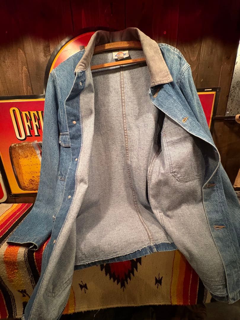 80s Dickiesデニムカバーオール アメリカ製