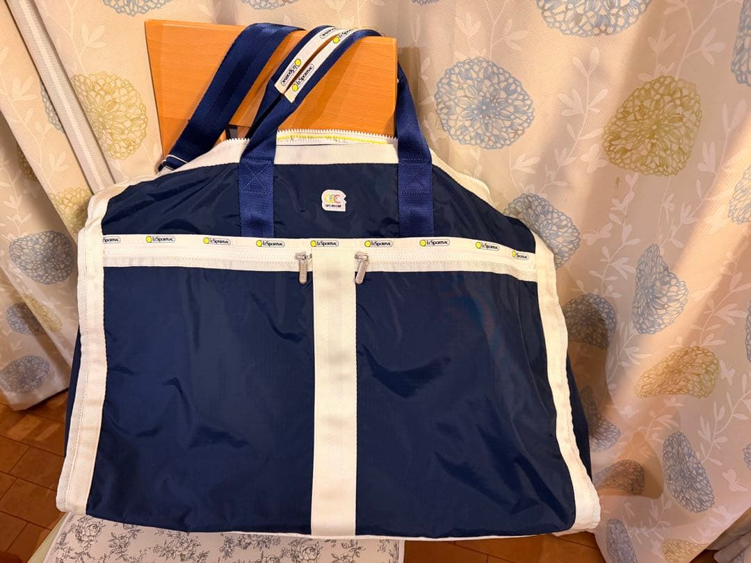 レスポートサック&AEC TRAVELALL MARIN コラボ 正規！ネイビー