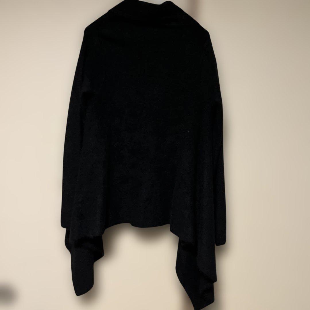 ISSEY MIYAKE カシミヤ ブラックカーディガン　値下げ中