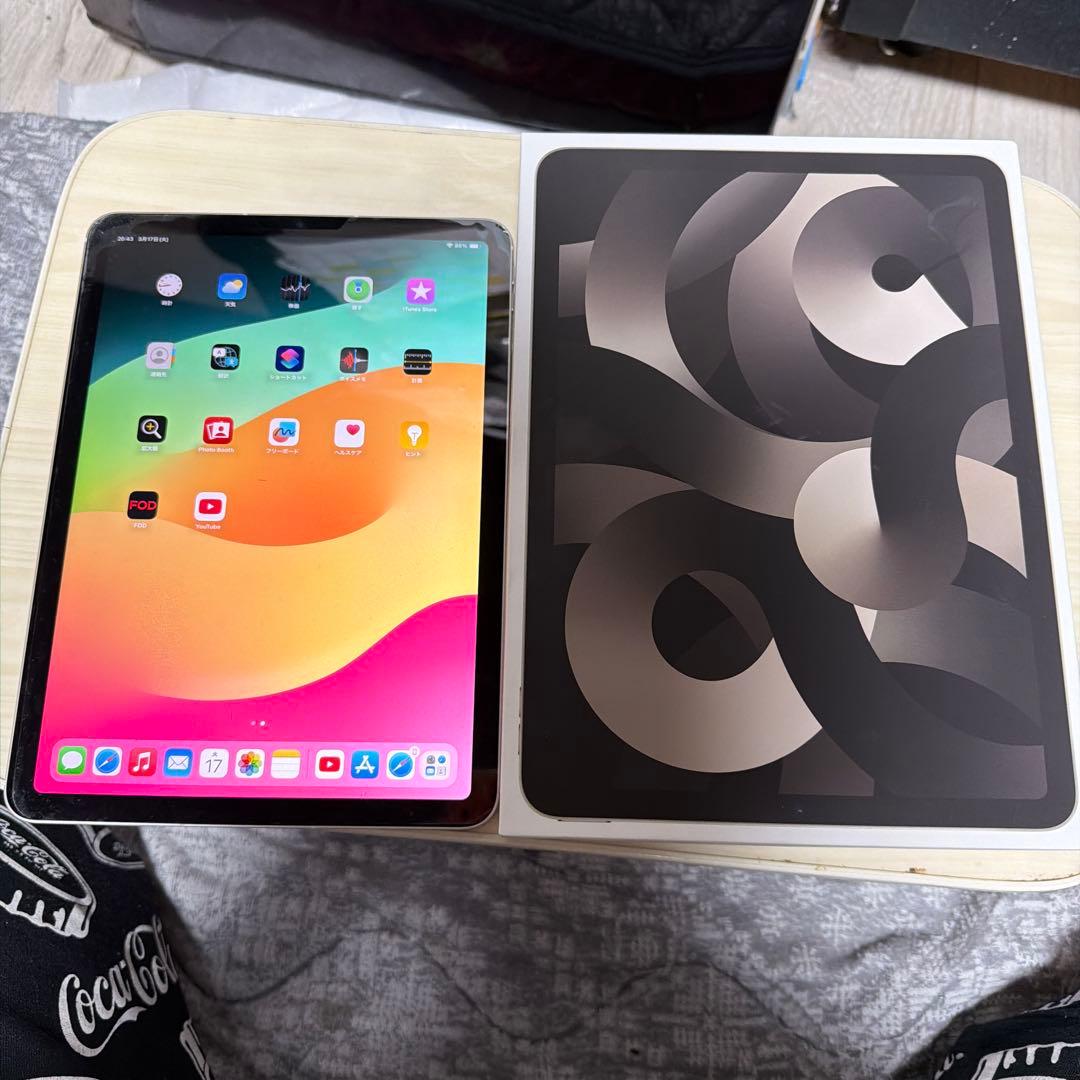 Apple iPad Air シルバー 本体 箱付き