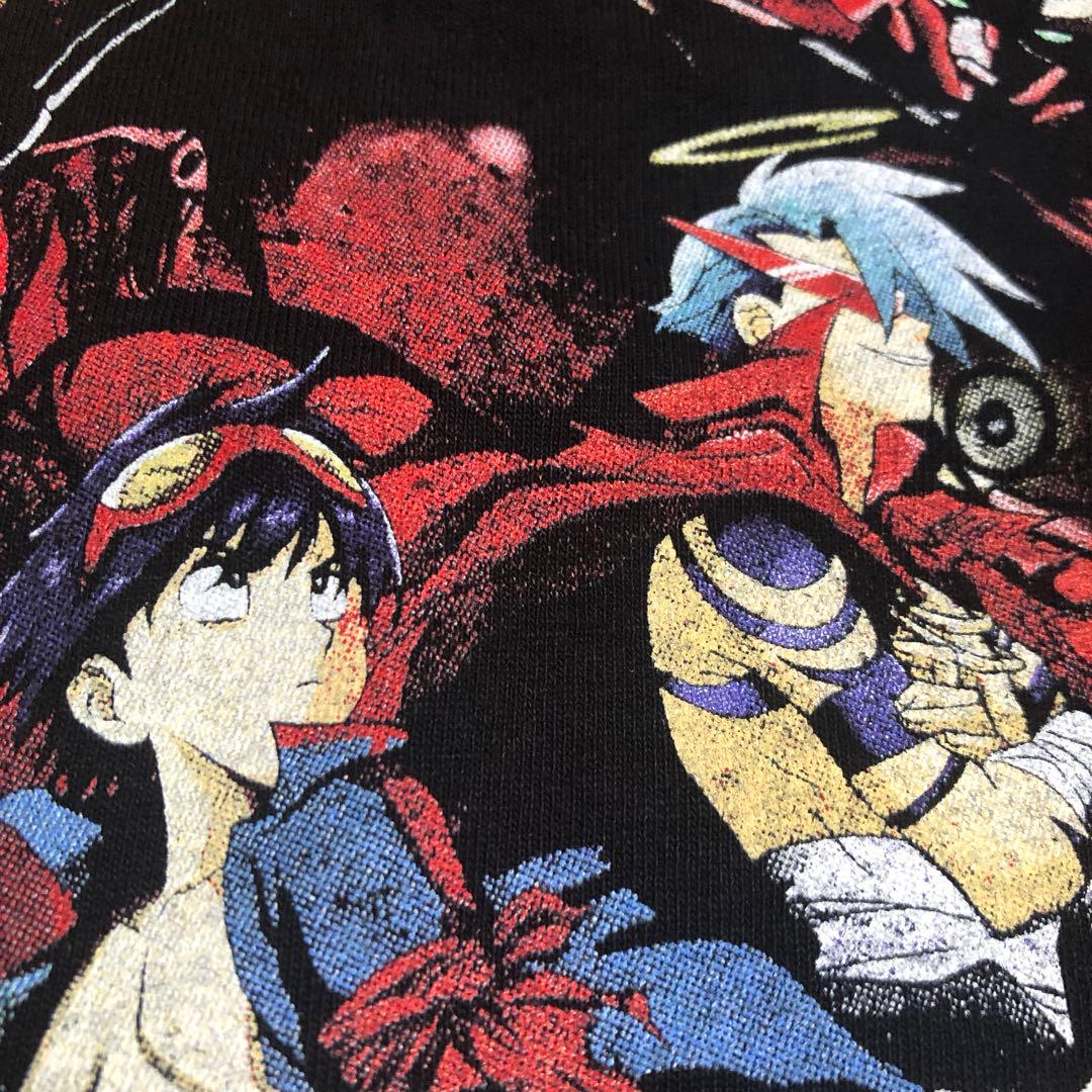 【USA製】天元突破グレンラガン Tシャツ 漫画 アニメ 古着 ガイナックス