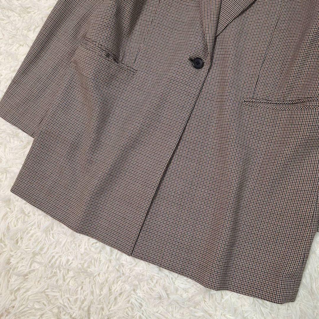 極美品✨カレンソロジー テーラードジャケット チェック オーバーサイズ