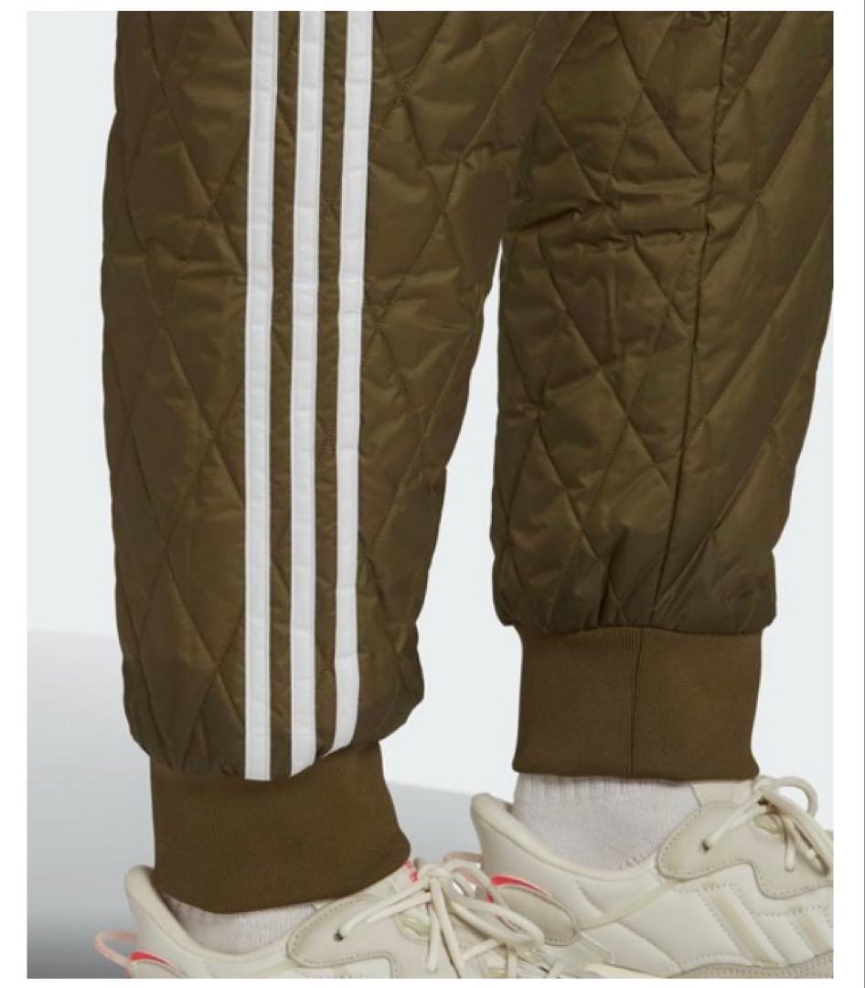 adidas 中綿 キルティング アディカラー クラシックスキルトトラックパンツ