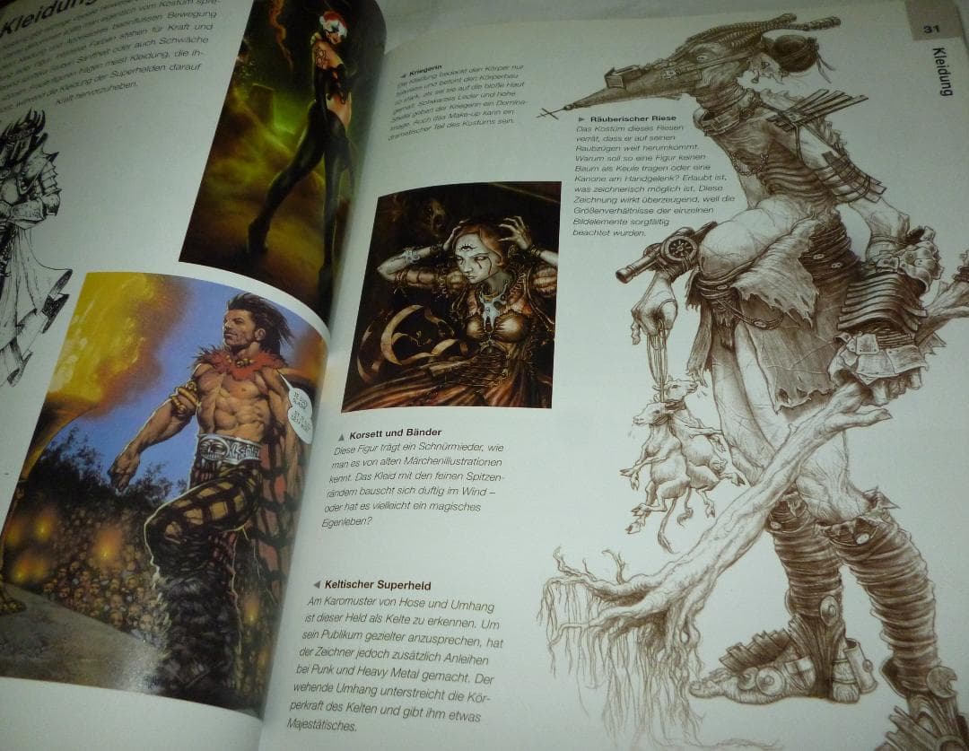 洋書 Anatomie fuer Fantasy-Zeichner