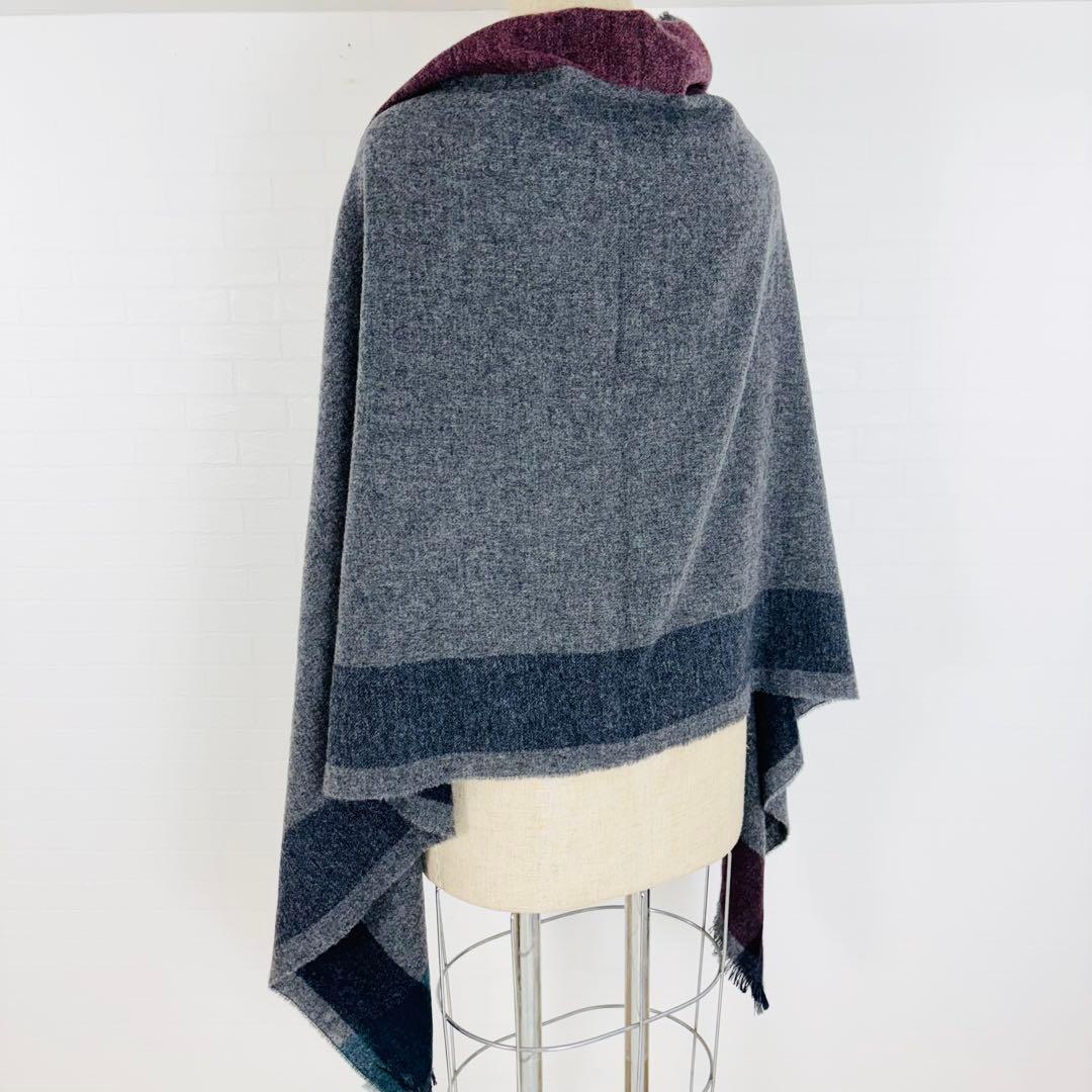1819【極美品】ジョンストンズオブエルガン カシミヤ100% 大判ストール