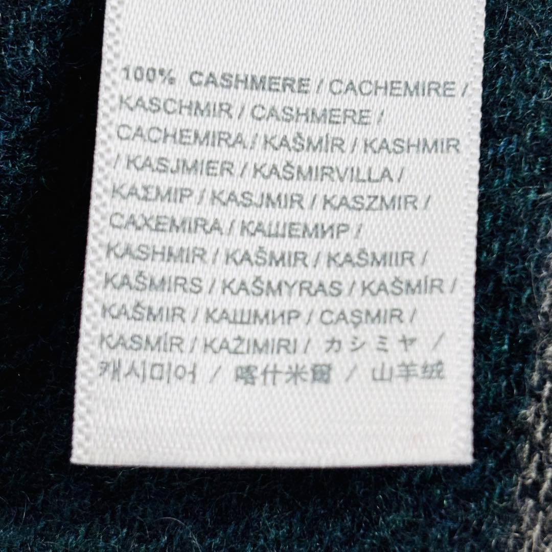 1819【極美品】ジョンストンズオブエルガン カシミヤ100% 大判ストール
