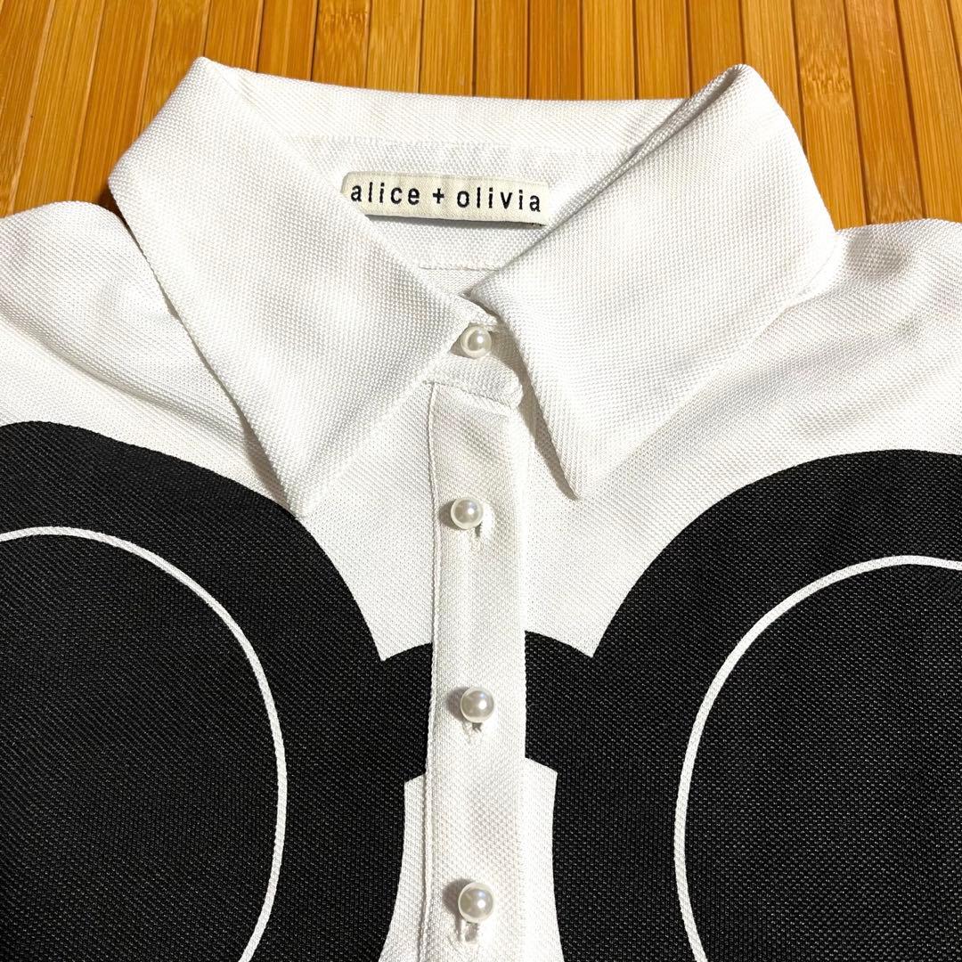 alice+olivia アリスアンドオリビア　ポロシャツ