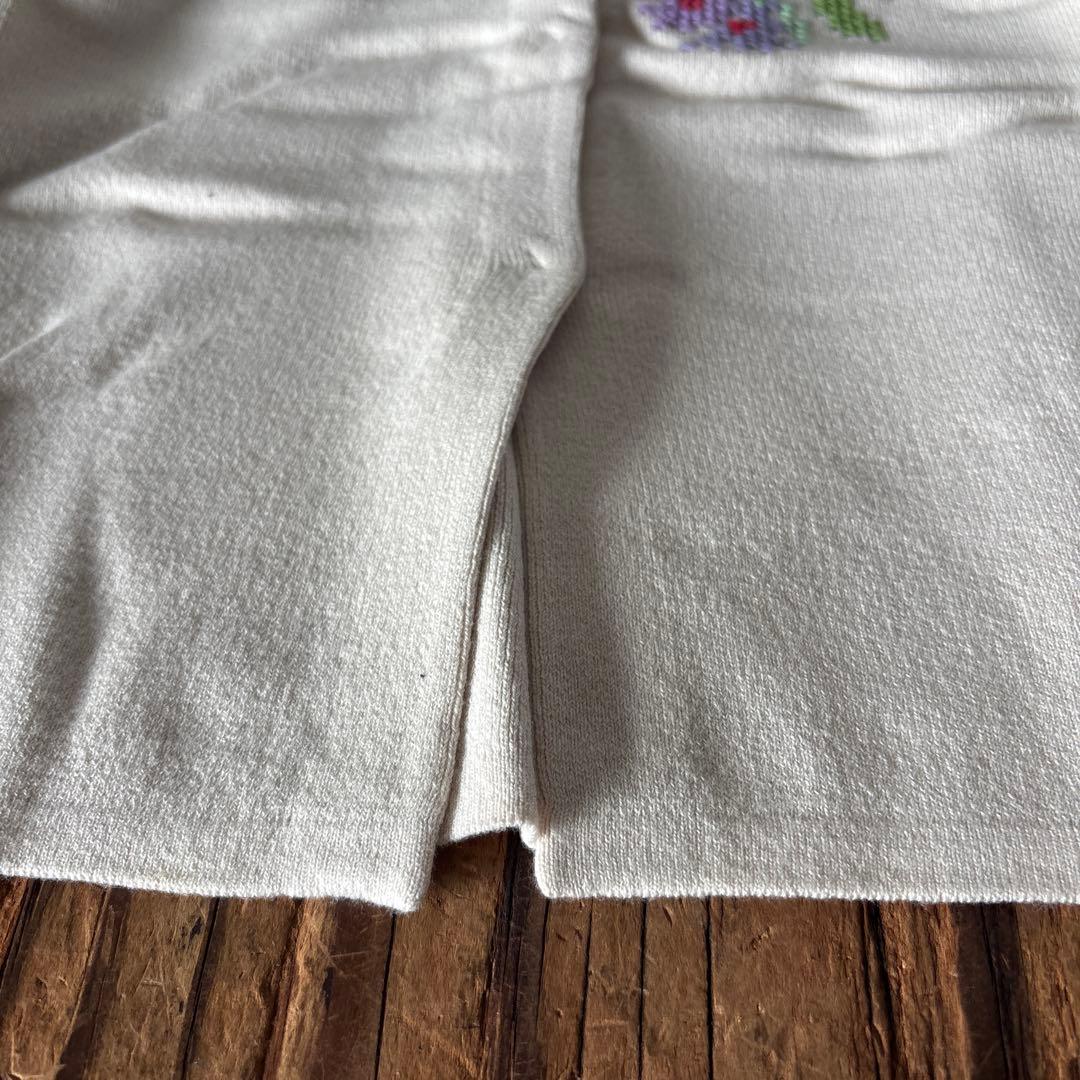 未使用タグ付　Sybilla シビラ カーディガン　刺繍
