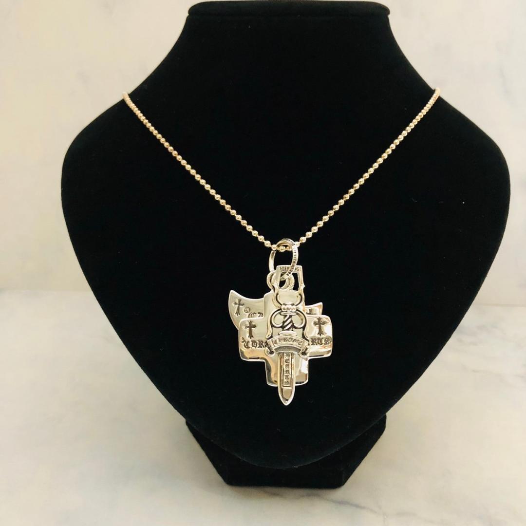 シルバー925 トリンケッツ　ペンダントトップ　ダガー　新品　15　7916