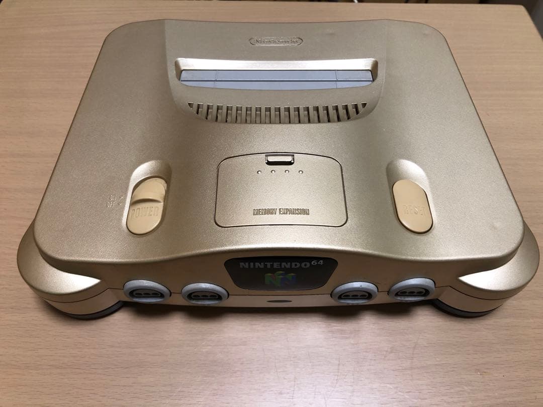 Nintendo64 本体　ゴールド