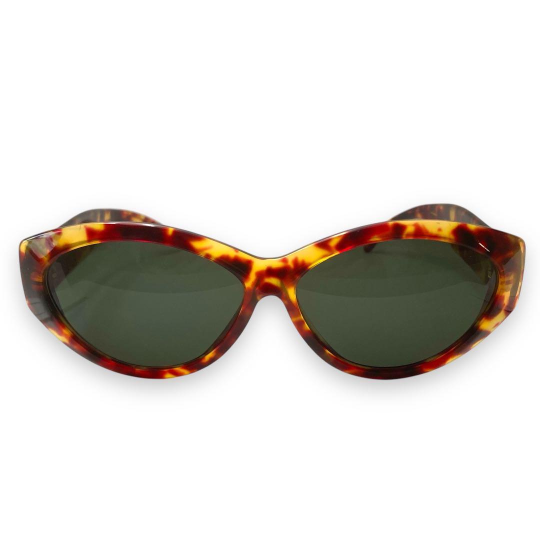 Ⴤ1089ꕤ美品 GUCCI グッチ サングラス べっ甲 マーブル ブラウン