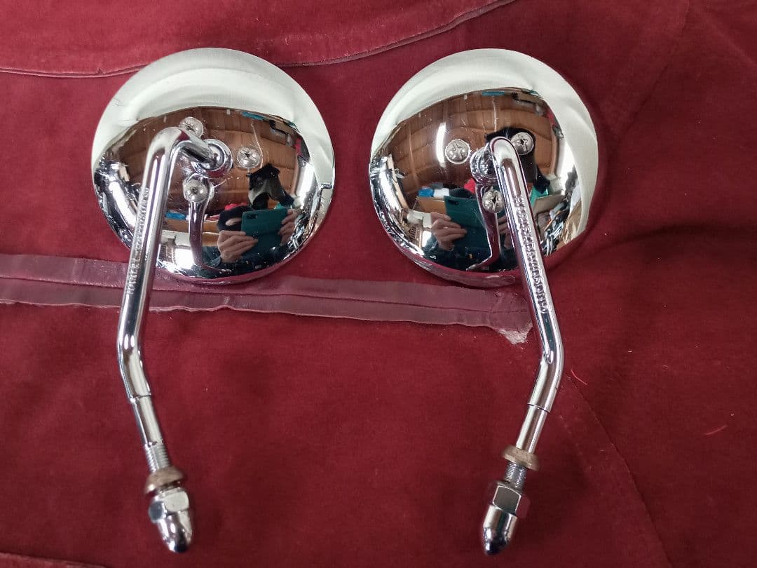 ハーレーダビッドソン 丸型ミラー