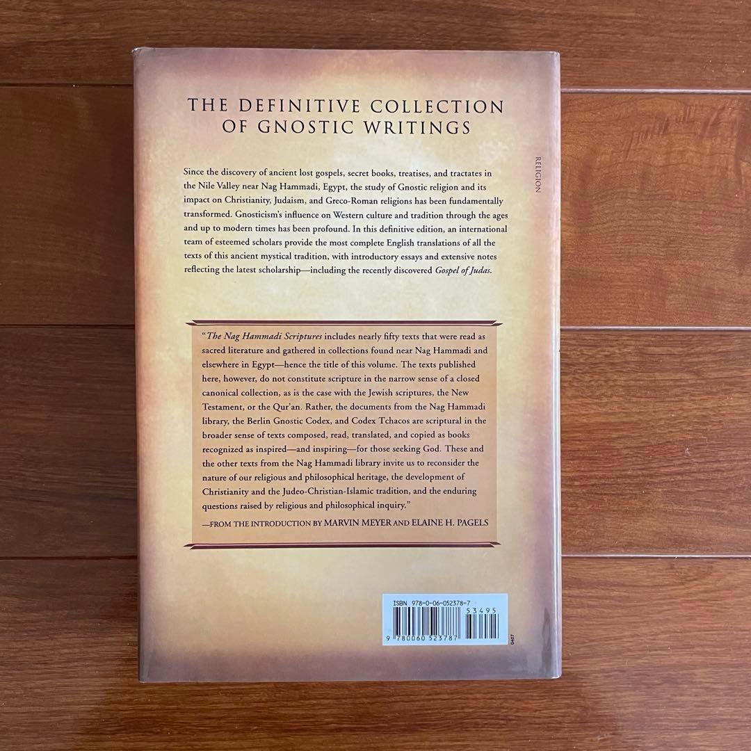 洋書 The Nag Hammadi Scriptures