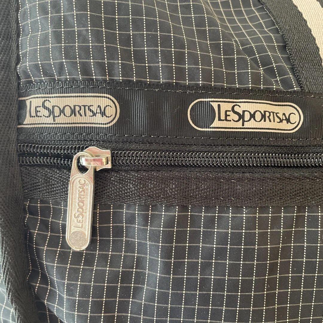 LeSportsac チェック柄 ボストンバッグ