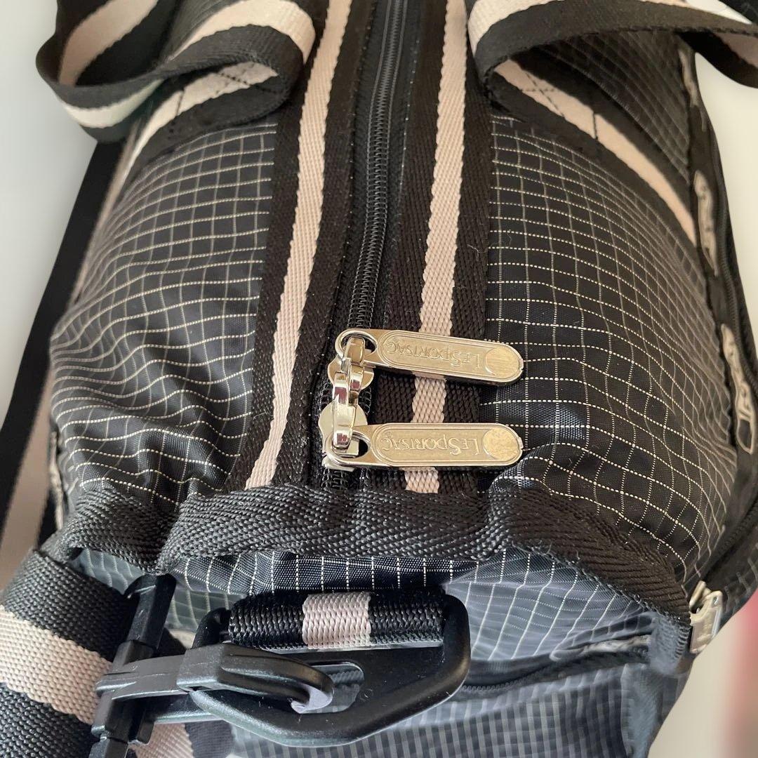 LeSportsac チェック柄 ボストンバッグ