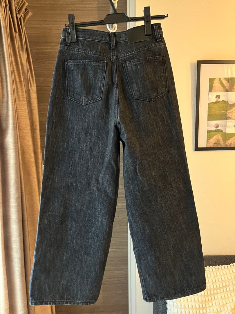 OHOTORO curve tucked jeans Sサイズ/short
