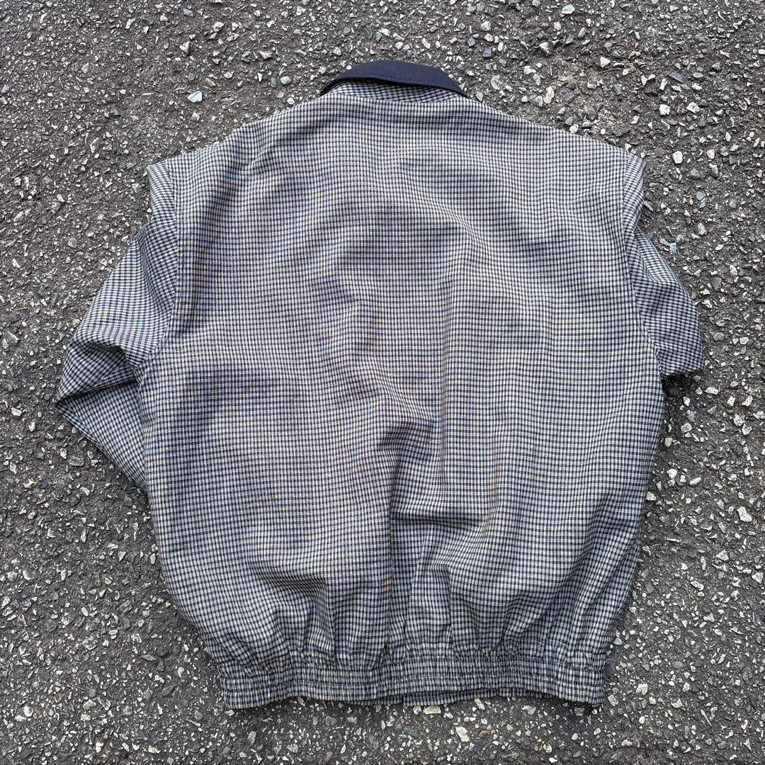 90s LACOSTE IZOD スイングトップ ブルゾン チェック柄