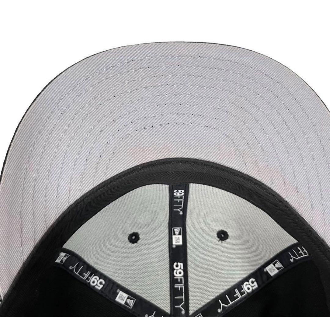 Supreme ブラック 59FIFTY キャップ