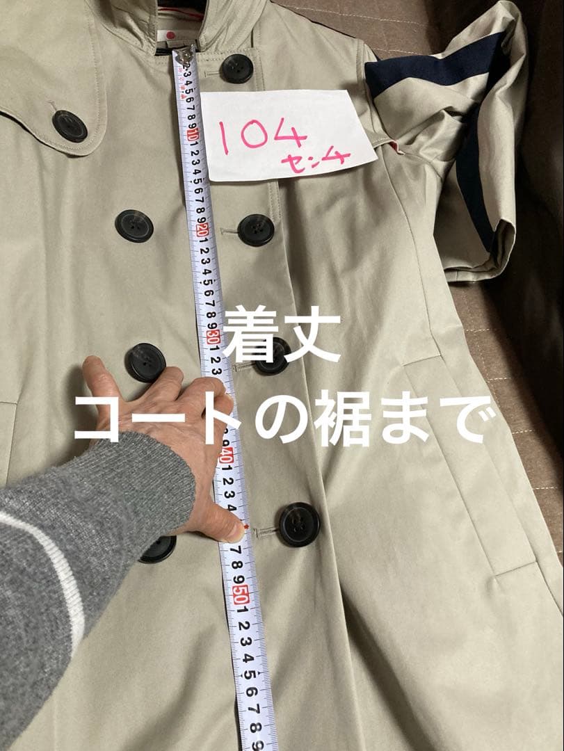 Boden ベージュ トレンチコート UK12R 日本Lサイズ