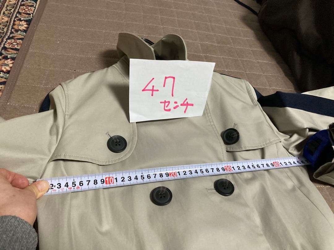Boden ベージュ トレンチコート UK12R 日本Lサイズ