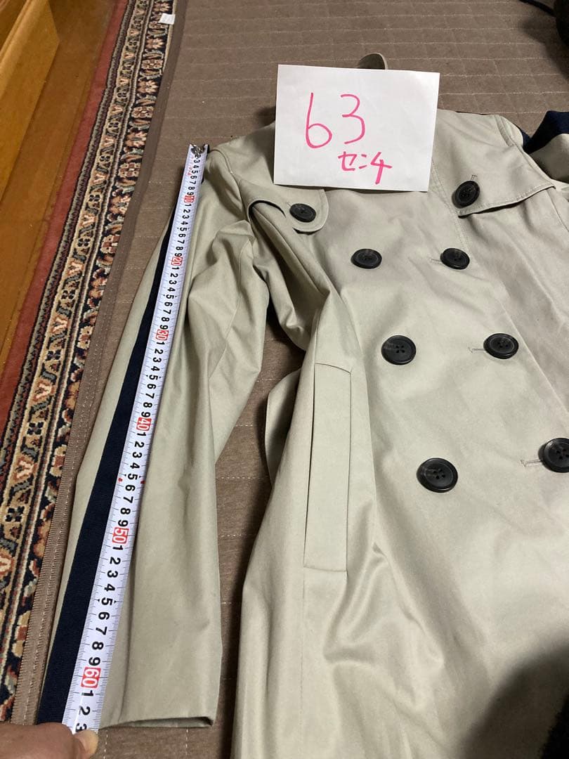 Boden ベージュ トレンチコート UK12R 日本Lサイズ