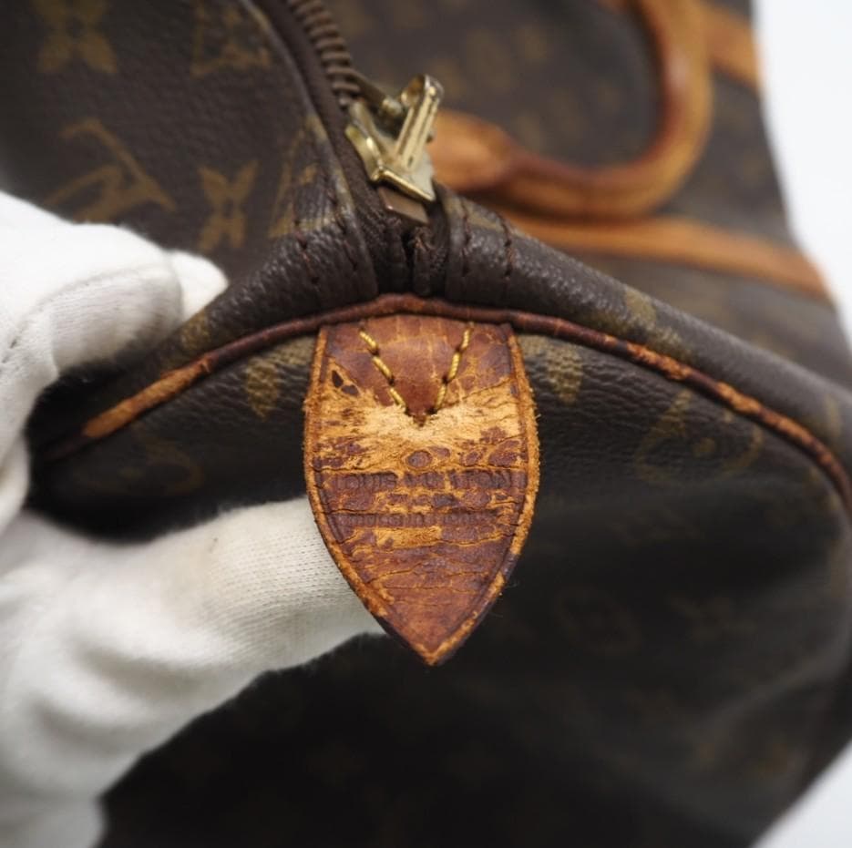 LOUIS VUITTON ボストンバッグ モノグラム キーポル50 ブラウン