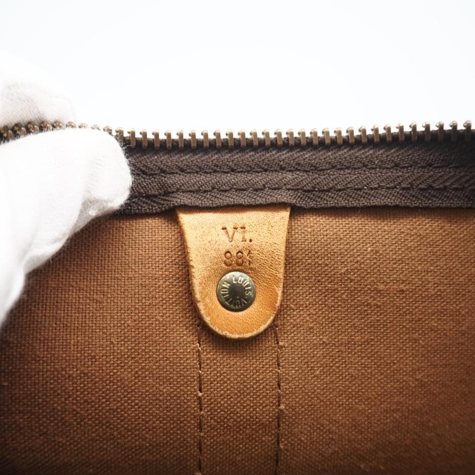 LOUIS VUITTON ボストンバッグ モノグラム キーポル50 ブラウン
