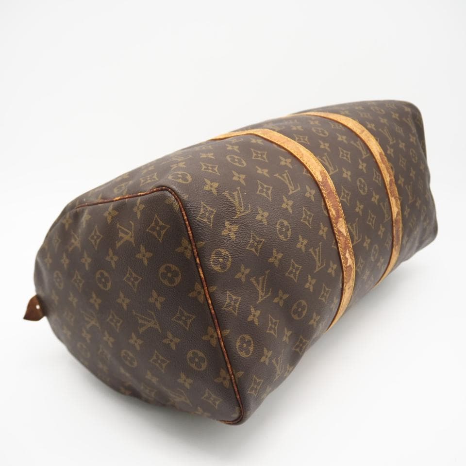 LOUIS VUITTON ボストンバッグ モノグラム キーポル50 ブラウン