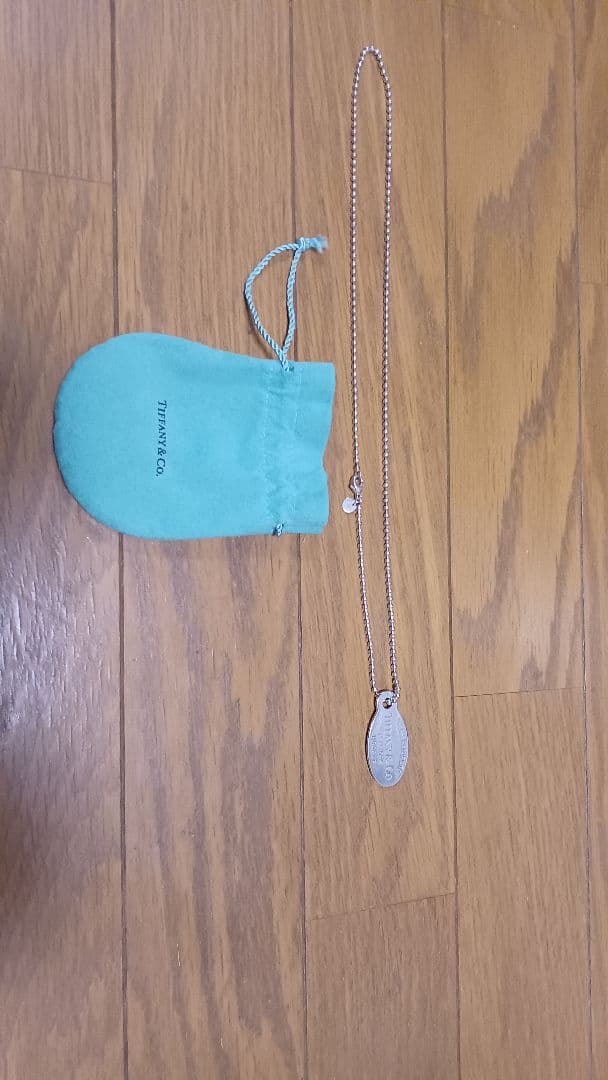 Tiffany & Co. 925 プレートネックレス