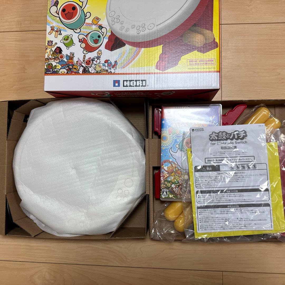NintendoSwitch★太鼓の達人 ドンダフルフェスティバル&太鼓セット