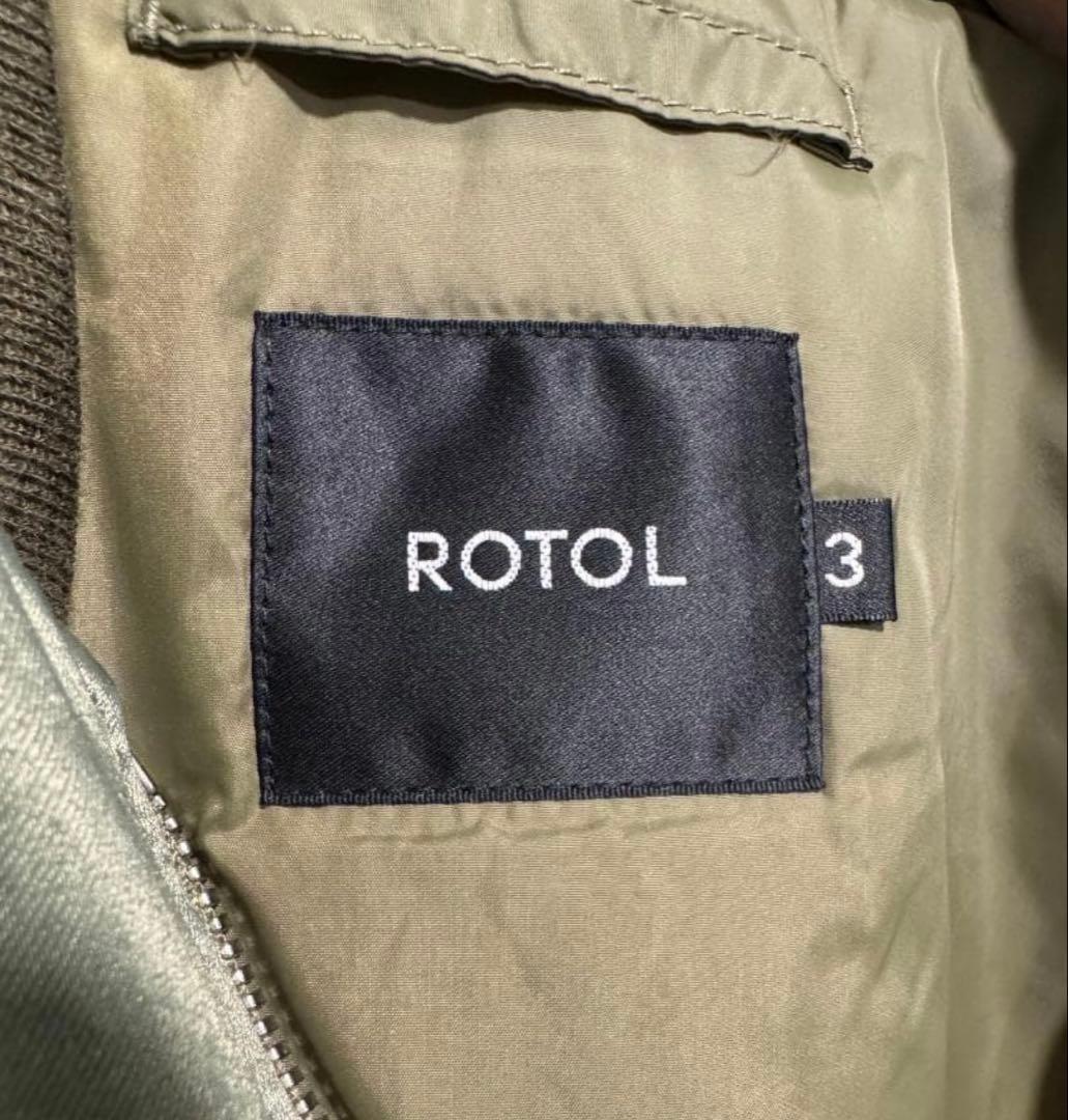【ROTOL】 TORNADO BOMBER BLOUSON MA-1【ロトル】