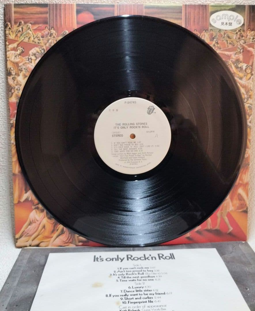 『ＩＴ’Ｓ ＯＮＬＹ ＲＯＣＫ’Ｎ ＲＯＬＬ／ＴＨＥ…』帯付《見本盤》【中古ＬＰ