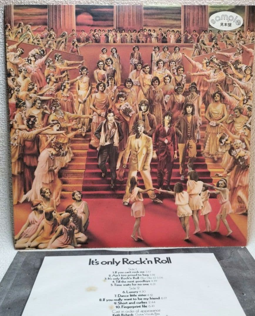 『ＩＴ’Ｓ ＯＮＬＹ ＲＯＣＫ’Ｎ ＲＯＬＬ／ＴＨＥ…』帯付《見本盤》【中古ＬＰ