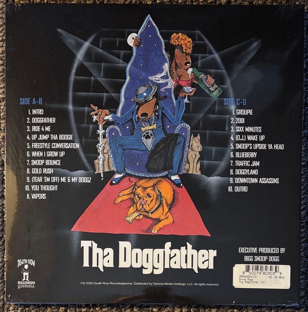 新品未開封 Snoop Dogg 『Tha Doggfather』２枚組レコード