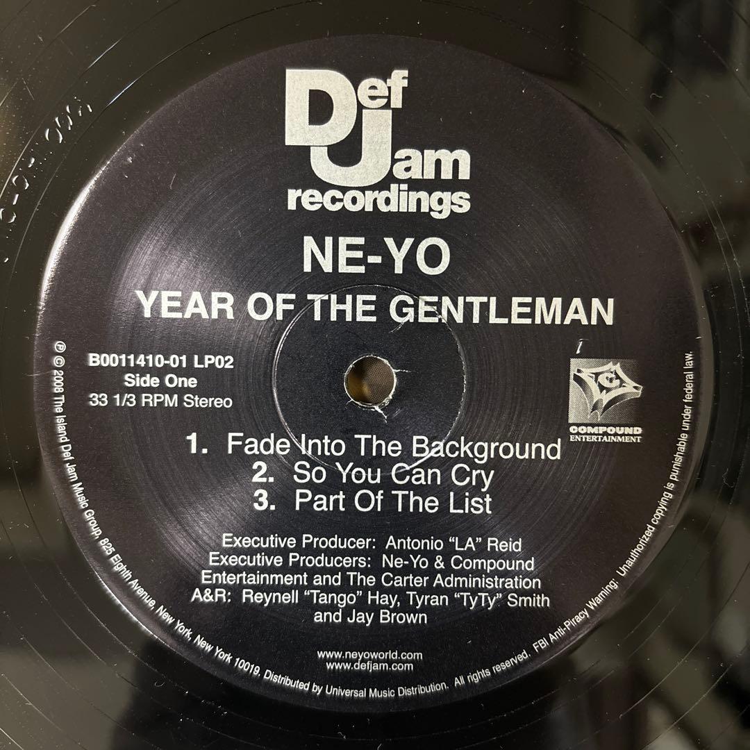 ⭐︎激レア盤⭐︎NE-YO / Year of the Gentleman （美品）