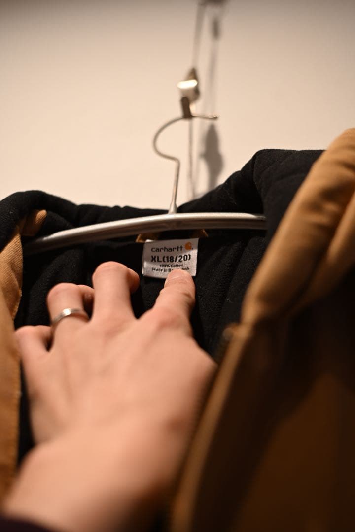 Vintage Carhartt XL young size ダック地