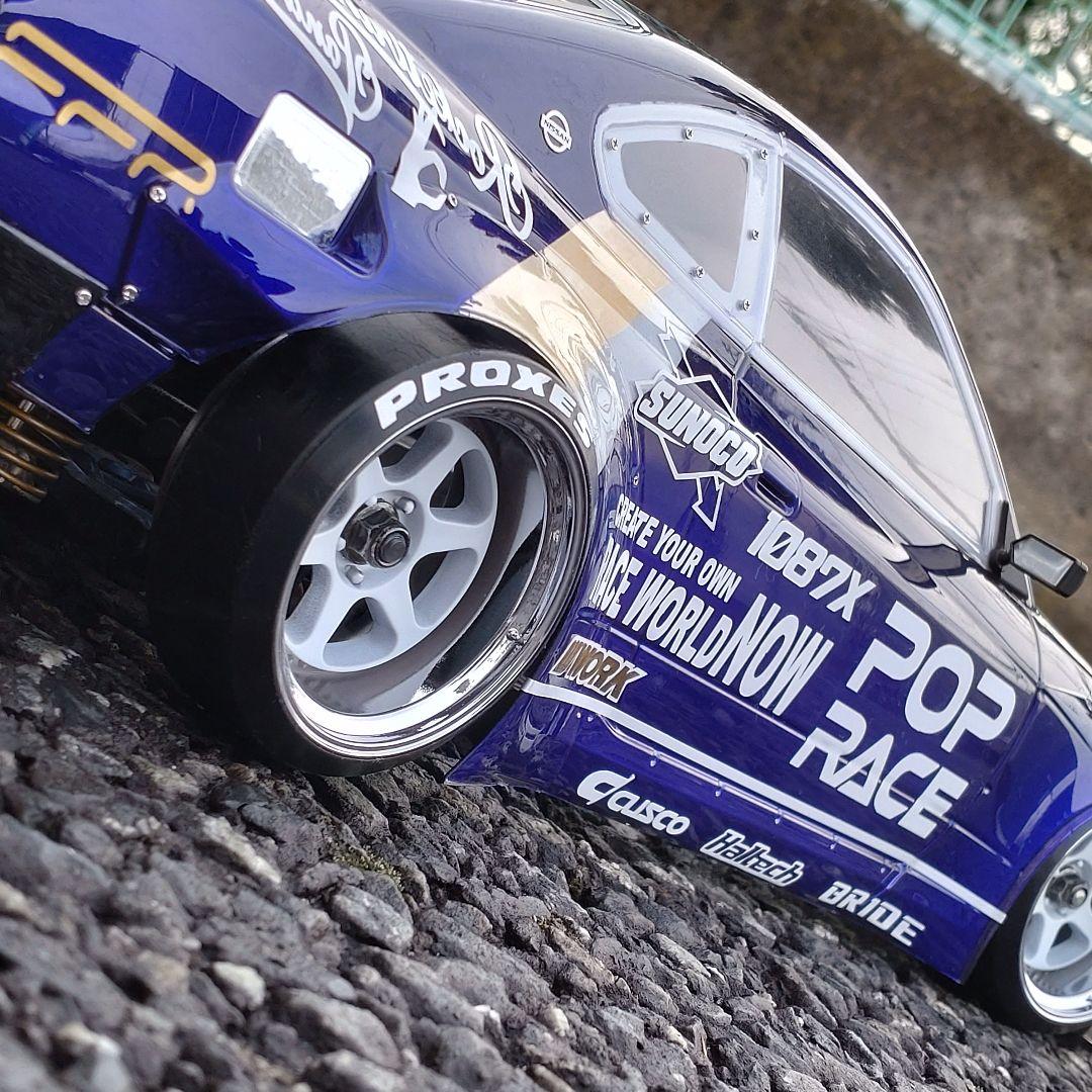 シルビア S15 ラジドリ ボディ 用カッティング ステッカー drift rc
