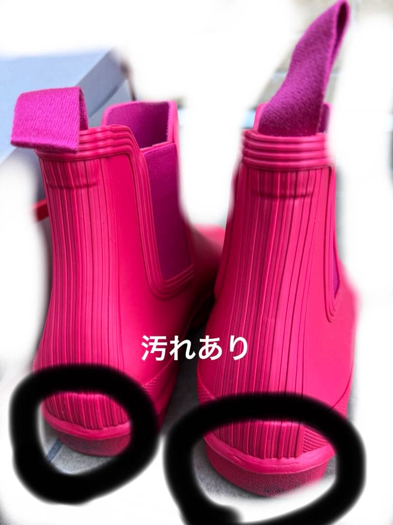 Hunter ハンター　レインブーツ　ピンク