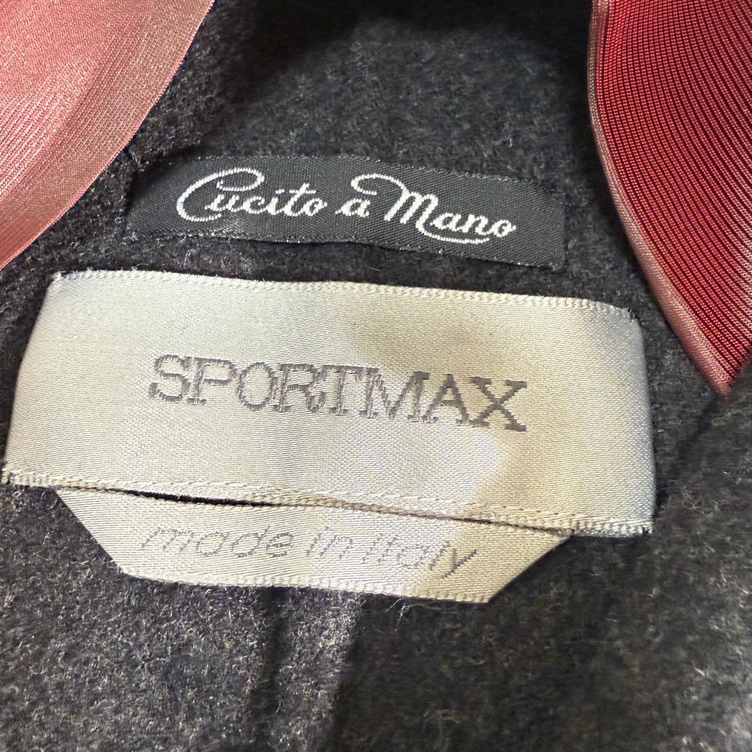 Max Mara クチートアマーノ　アンゴラ　モヘヤコート　L
