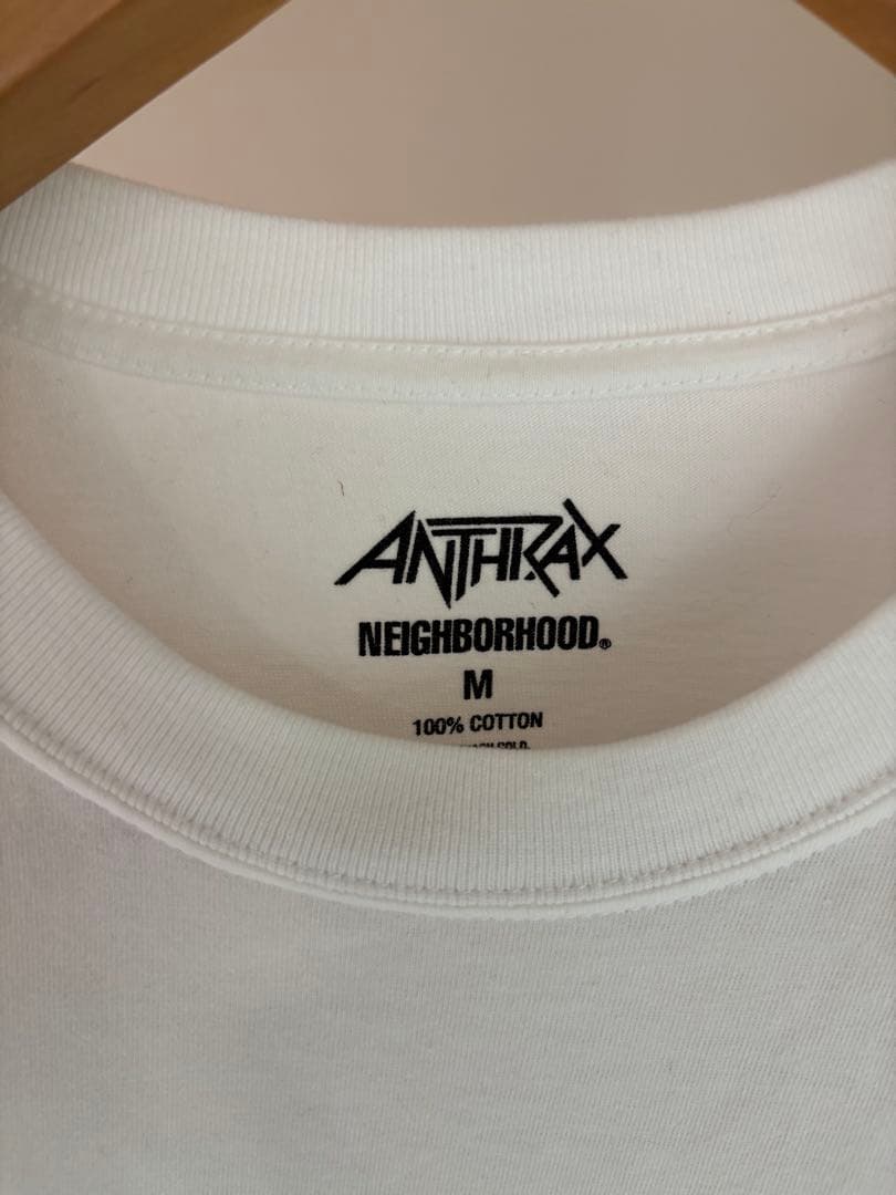 値下げ不可 neighborhood x anthrax コラボtee M 新品