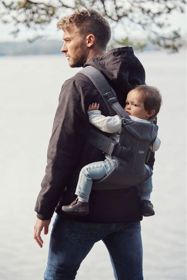 BabyBjörn ベビーキャリア One Kai Air アンスラサイト 美品