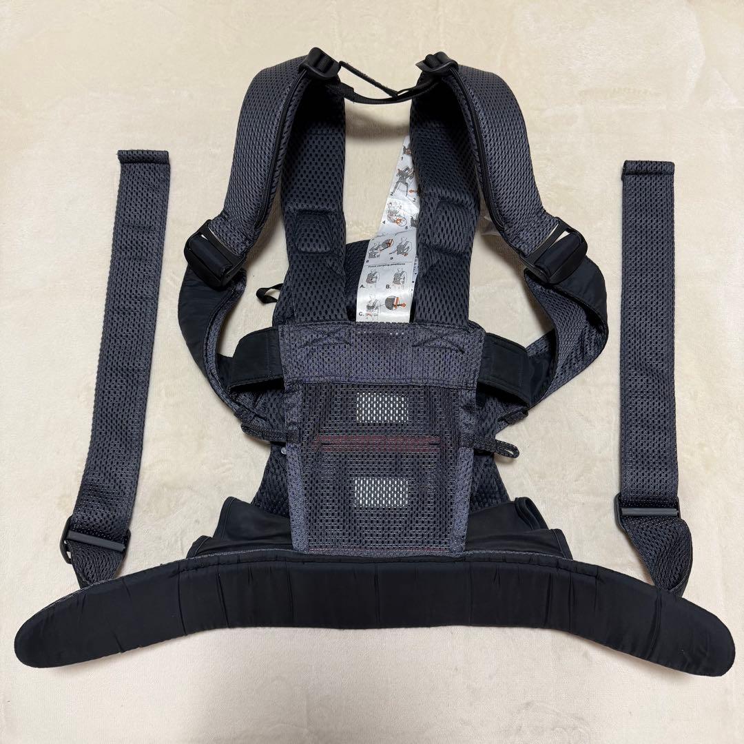 BabyBjörn ベビーキャリア One Kai Air アンスラサイト 美品