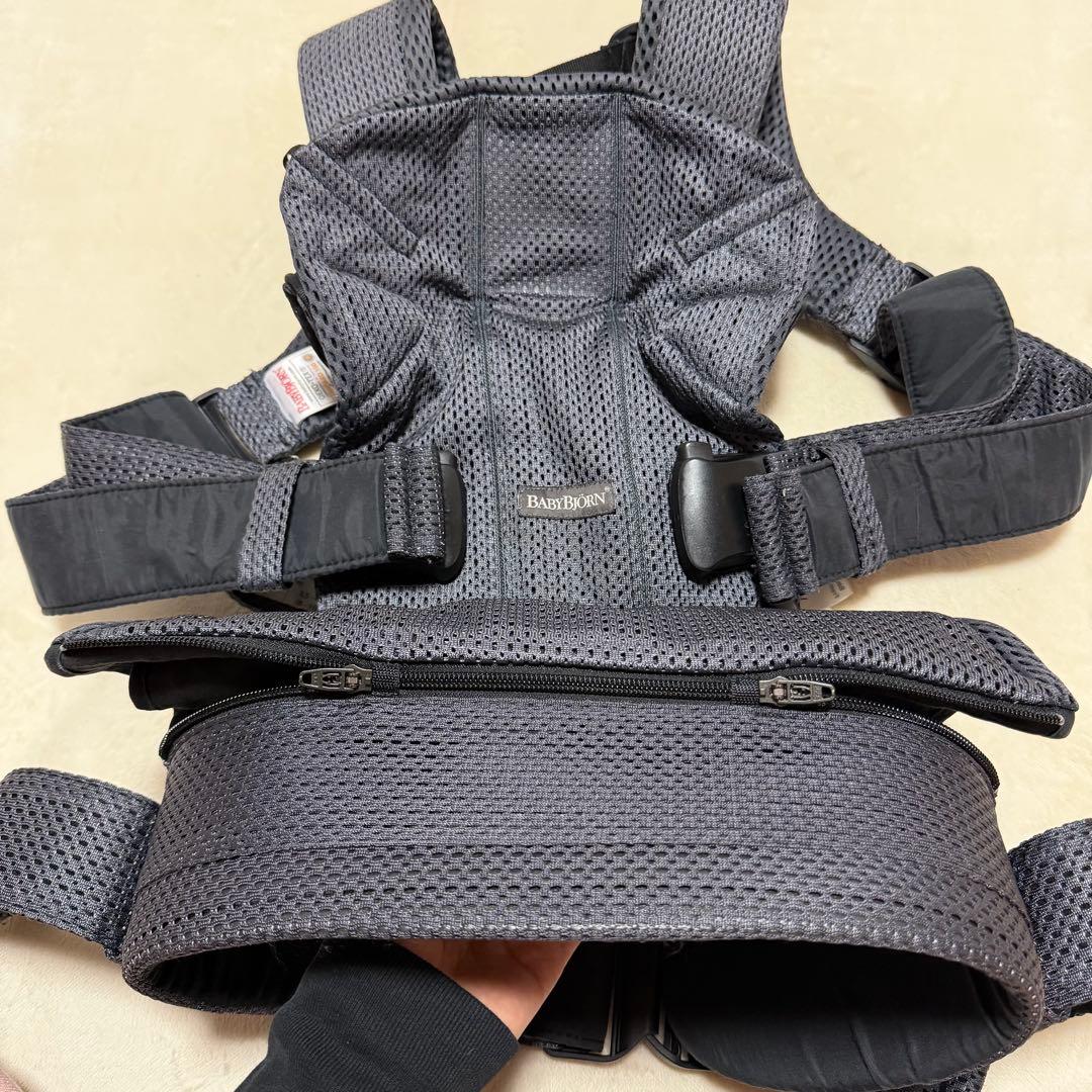 BabyBjörn ベビーキャリア One Kai Air アンスラサイト 美品