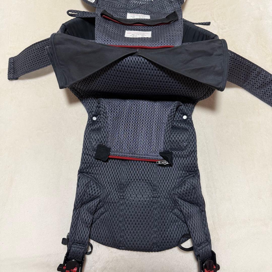 BabyBjörn ベビーキャリア One Kai Air アンスラサイト 美品